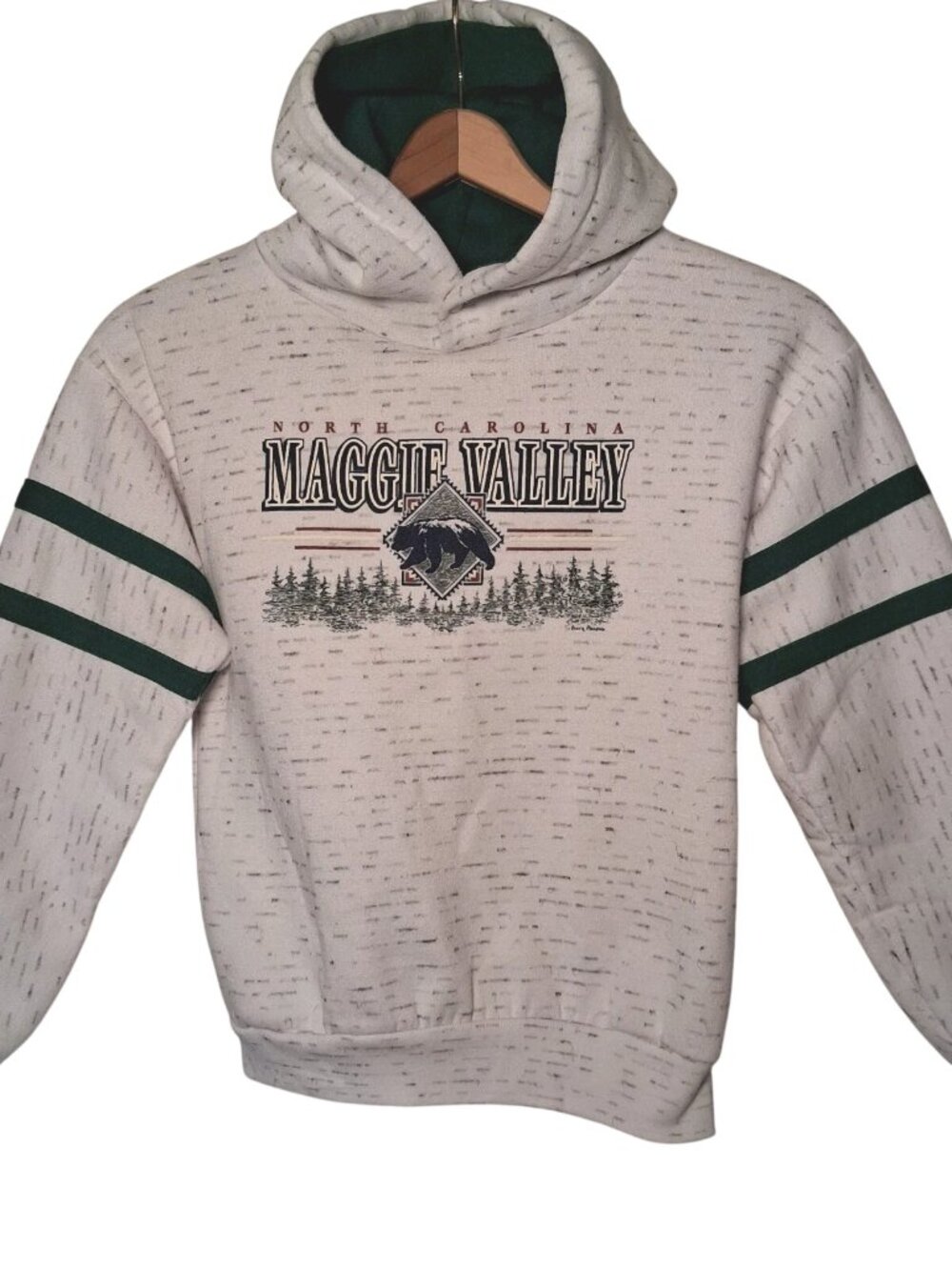 Vtg Maggie Valley North Carolina Sweatshirt Kids 14 16 Hoodie Smoky Mountains